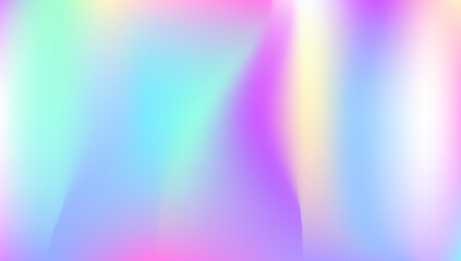Holographic Background. Pastel Fluid. Pearlescent Gradient. Shiny Spectrum Template. Purple Retro Texture. Vintage Card. Pop Glitter. Abstract Gradient. Violet Holographic Background © Holo Art