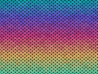 Art Deco Scallop Fan Elegant Decorative Texture Design © iushakovsky