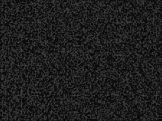 Fototapeta premium Complex Maze Abstract Puzzle Pattern Vector Art