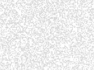 Obraz premium Labyrinth Puzzle Grid Modern Minimal Texture Design