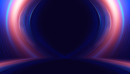 Network security system, neon. Personal data information. Technology services in the field of information and cybersecurity. Internet technologies.