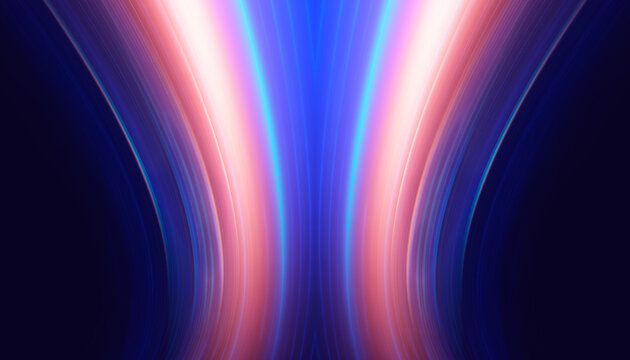 Network security system, neon. Personal data information. Technology services in the field of information and cybersecurity. Internet technologies.