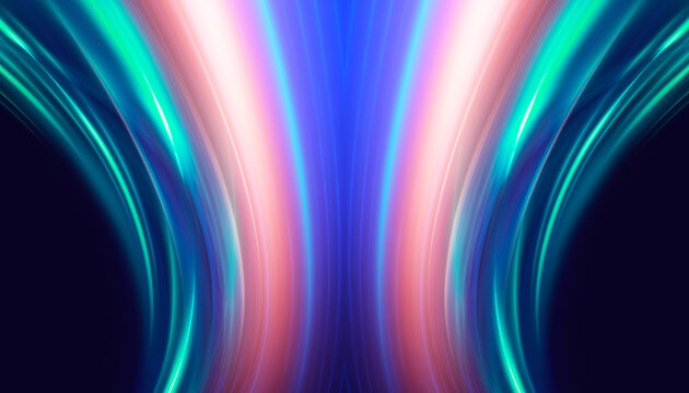 Network security system, neon. Personal data information. Technology services in the field of information and cybersecurity. Internet technologies.