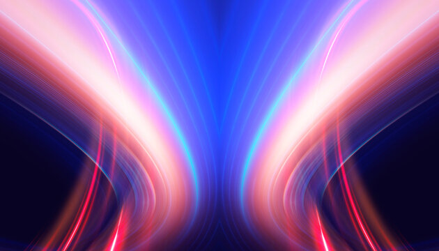 Network security system, neon. Personal data information. Technology services in the field of information and cybersecurity. Internet technologies.