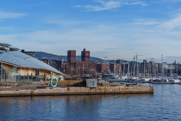 Fototapeta premium Oslo in Frühling