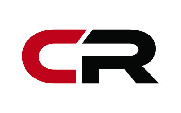 Simple CR Letter Logo Design Service