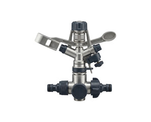 Fototapeta premium High-performance garden irrigation sprinkler system offering precise water distribution for lush landscapes and efficient watering solutions