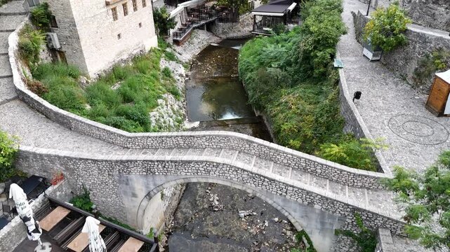 View of Mostar Old Town
