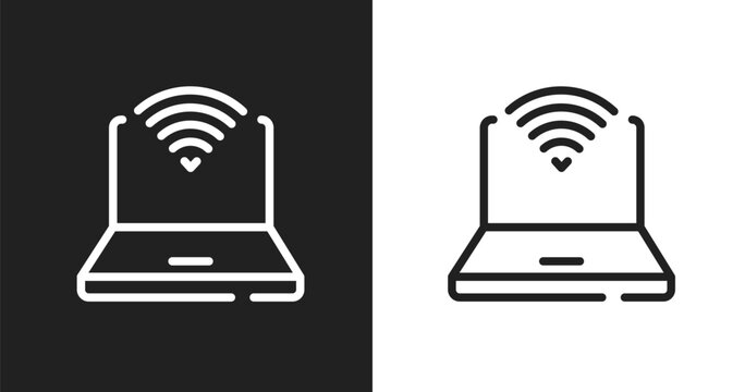 Survival kit icon. Linear black, white icon from introvert collection. Outline survival kit vector. Thin line symbol isolated on white and black background