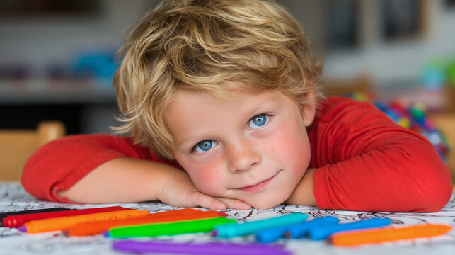 Ni&ntilde;os pintando