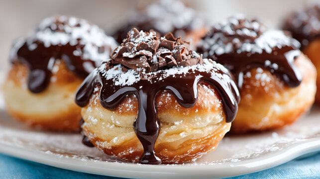 Donuts de chocolate