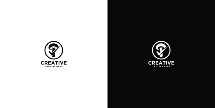 mushroom consulting and testing logo design