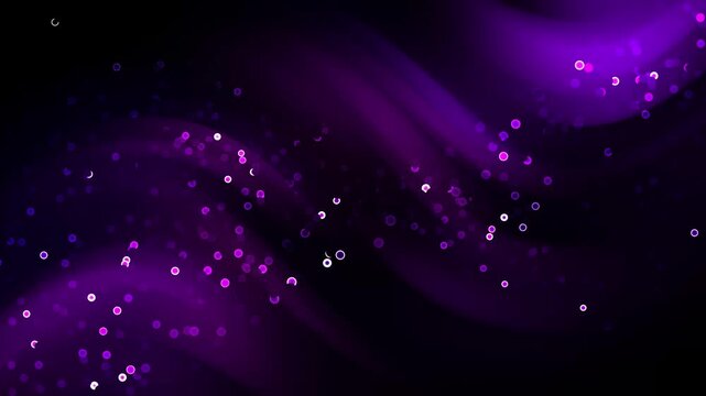 Purple and black swirl with sparkles, suitable for backgrounds, packaging design, or artistic projects requiring a dramatic touch.