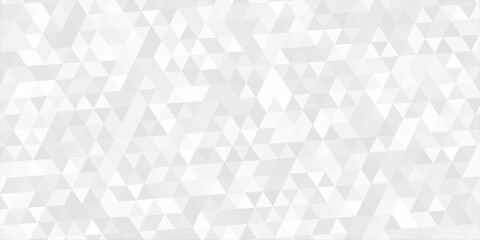 Fototapeta premium Abstract triangle pattern. Gray polygonal background. Vector illustration for your design.