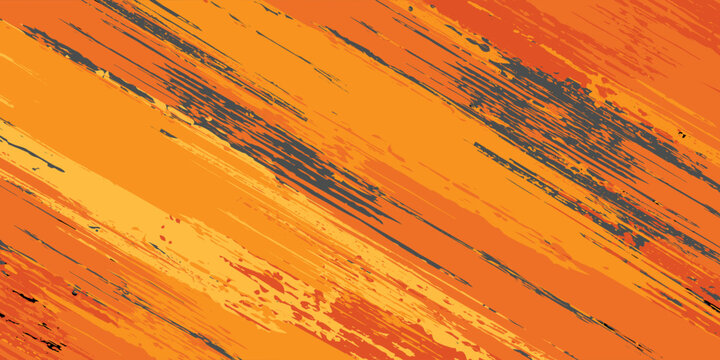 Sublimation jersey design vector brush modern grunge camouflage background paint splash splashes bold stripes brush orange stripes abstract. eps 10