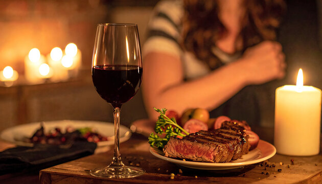 最高の一皿と赤ワインのアンサンブル
