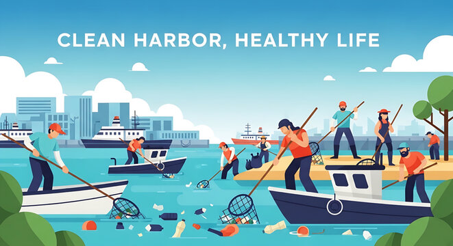 Clean Harbor, Healthy Life Community Volunteers Mobilize for Environmental Cleanup Efforts
