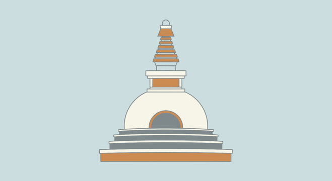 Buddhist Stupa Architecture Religious Building 1.