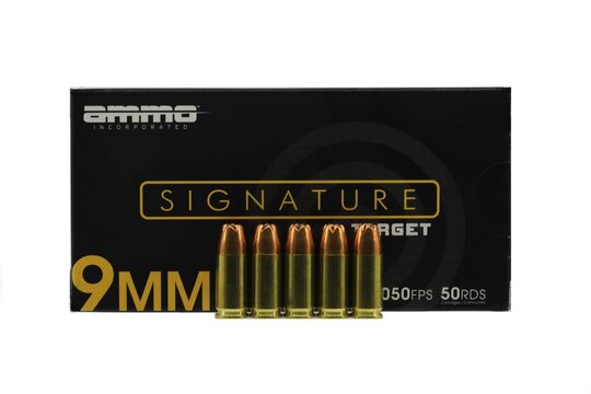 9mm bullets by Ammo Incorporated 