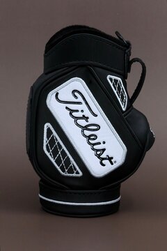 Titleist brand miniature golf bag