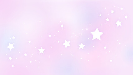 ゆめかわいい星の背景 © Nagi Mashima