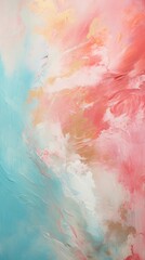 Fototapeta premium Boho color acrylic texture abstract painting art.