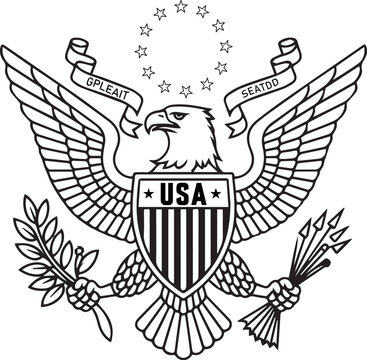 Seal of the united states of america