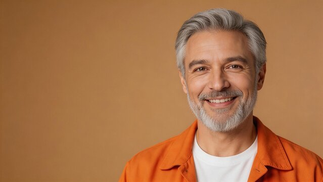 Portrait of a smiling older man