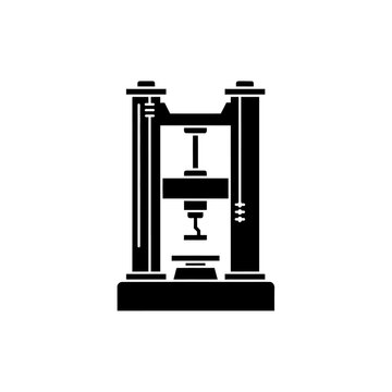 Universal Testing Machine UTM Silhouette: Dual Column Material Puller for Industrial Quality Control and Science