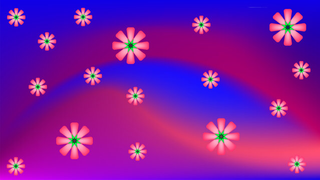 abstract floral background
