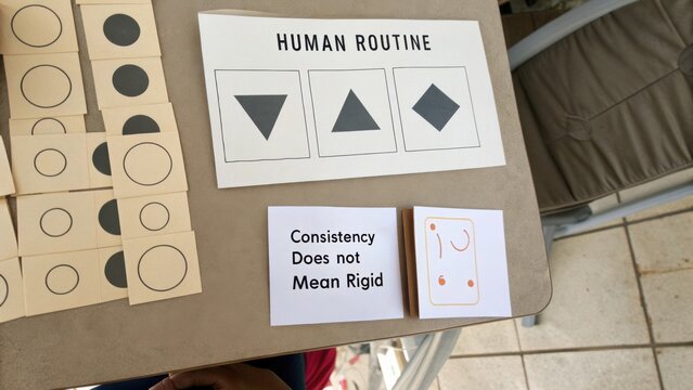 Visual Representation of Human Routine and Consistency Concepts for Behavioral Analysis in Educational Settings