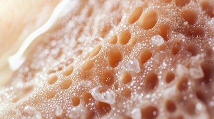 Fototapeta premium Closeup Honeycomb Texture with Sweet.