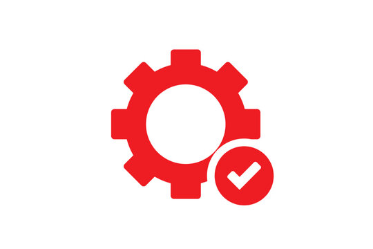 easy instalation business icon, solid monocolor vector design