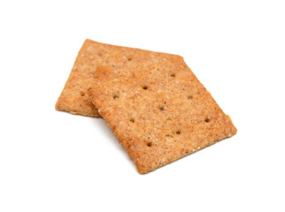 Fototapeta premium Cracker isolated on white background