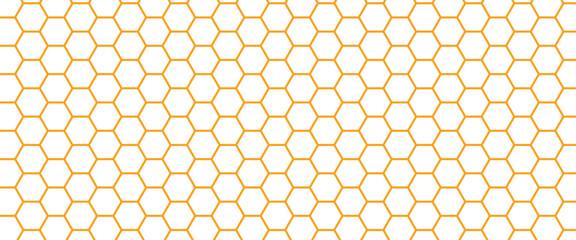 Honeycomb texture geometric seamless pattern isolated on a white background. Vector honeycomb pattern for textile, clothing and fashion design. © Snap Smith