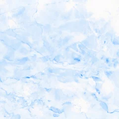 Blue background marble wall texture for design art work, seamless pattern of tile stone with bright and luxury. © Nattha99