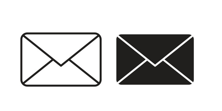 Email icon for ui app design and web designs