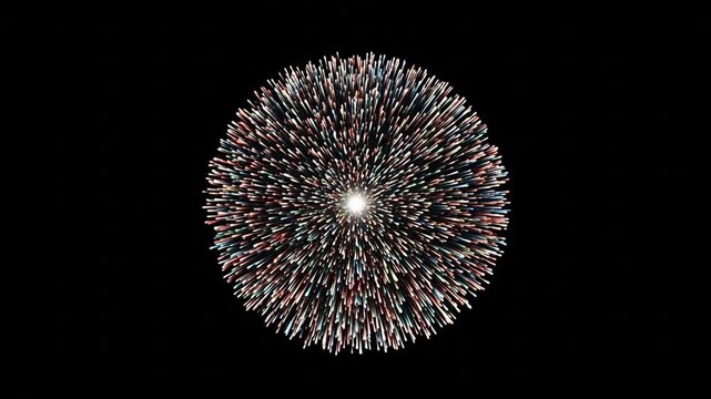 High speed fiber optic data transmission concept with colorful light streaks in motion