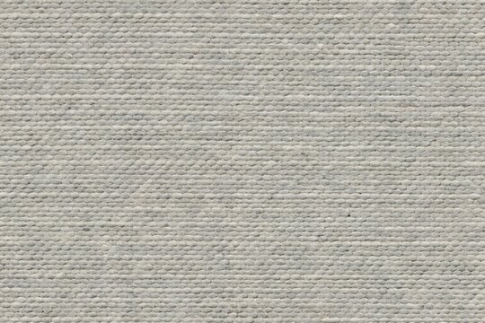 Natural Light Gray Coarse Linen Canvas Woven Fabric Texture Background