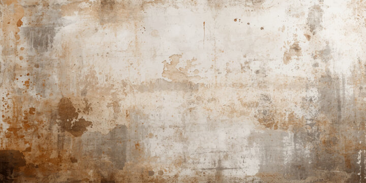 Worn brown vintage wood texture with a rough aged surface and grungy antique pattern creates a stained retro backdrop for a blank weathered wallpaper