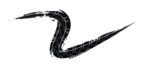 Tire tread marks, wheel textures, tire marks - car racing, motocross, drift, rally, off-road and others. modern © fathor