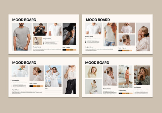 Mood Board Layout Design