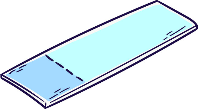 Microscope Slide Glass Plate for Laboratory Sample Observation