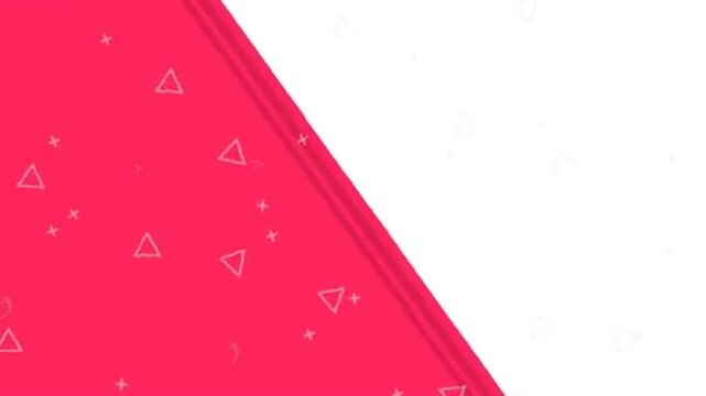 abstract background with red and white stripes