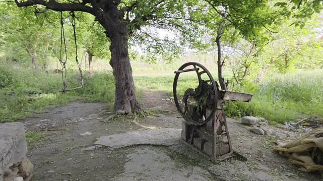Beautiful village in Punjab, Pakistan.   