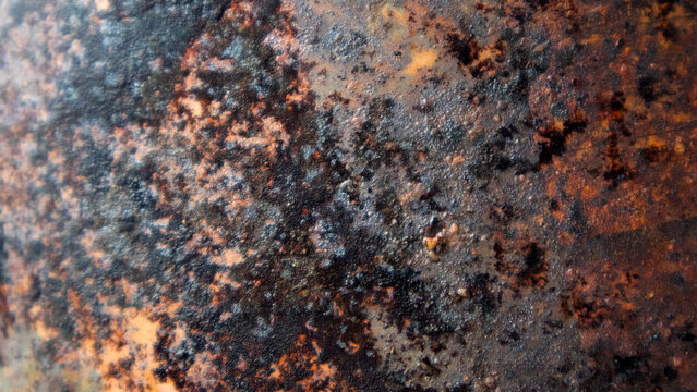 zinc texture that corrodes due to exposure to water and heat