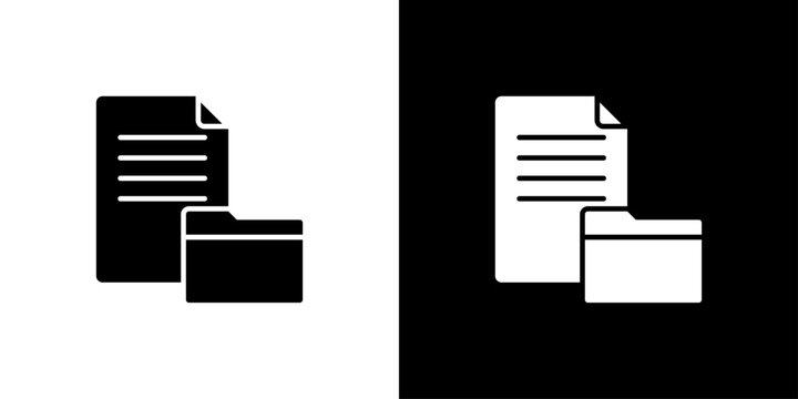 Document Icon Sheet Black And White