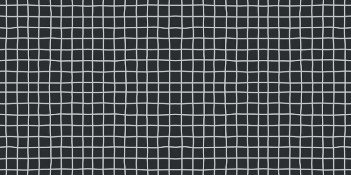 Seamless warped grid pattern dark background light lines abstract geometry flowing distortion minimal modern texture optical illusion mesh structure digital wallpaper repeat tile art design