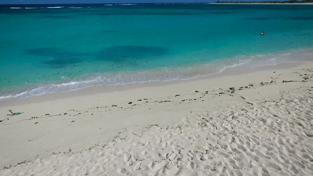 Anegada is an isolated coral reef island in the British Virgin Islands that is surrounded by reefs and picture perfect beaches. Loblolly Bay is a secluded beach near Jack Bay Point.
