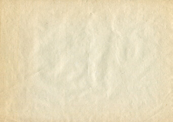 Naklejka premium Wallpaper background of wrinkled old beige paper texture